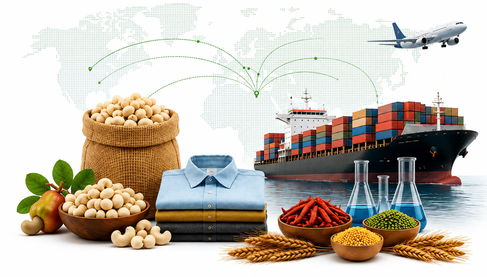 India to global export illustration